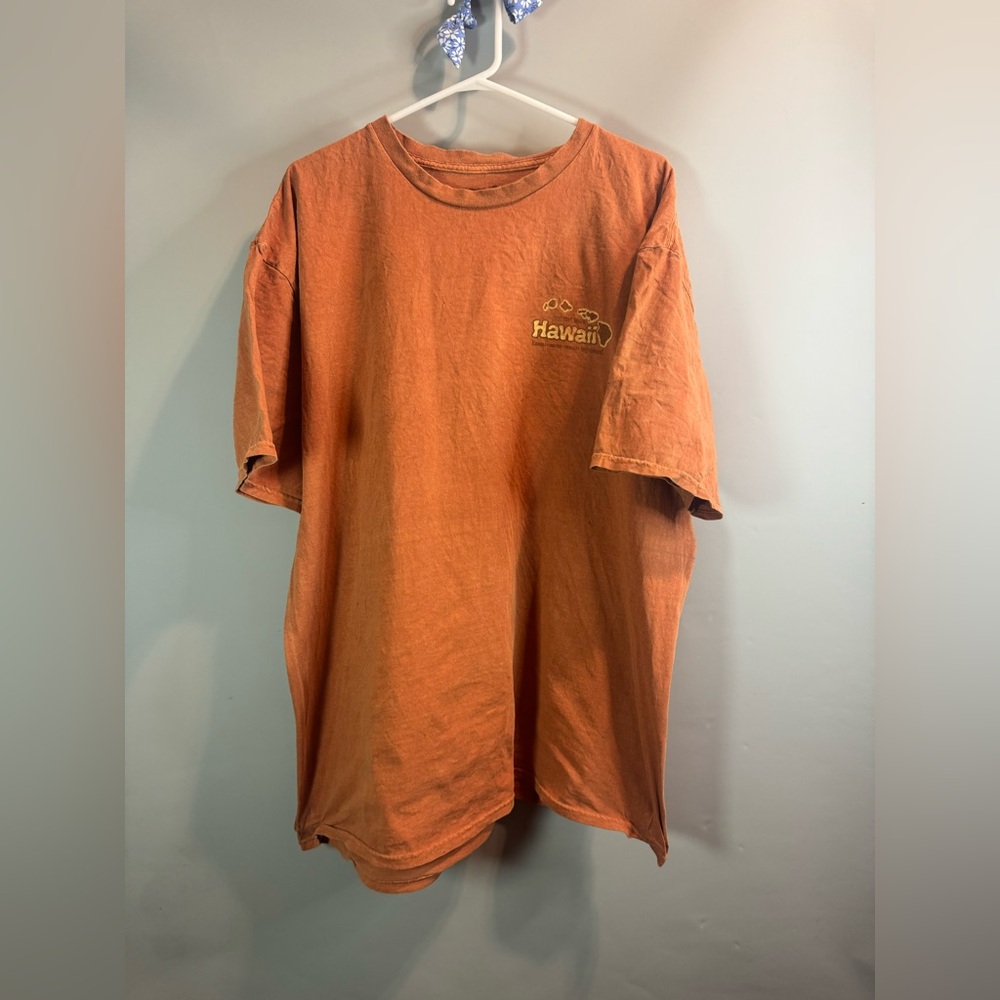 Real Dirt Men's T-Shirt Rust XXL Hawaiian Surf Hardware Volkswagen Graphic Aloha